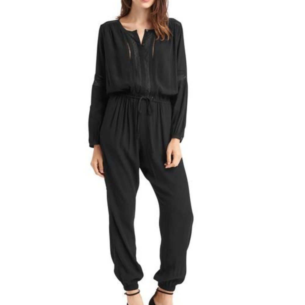 GAP Women's Classic Black Jumpsuit